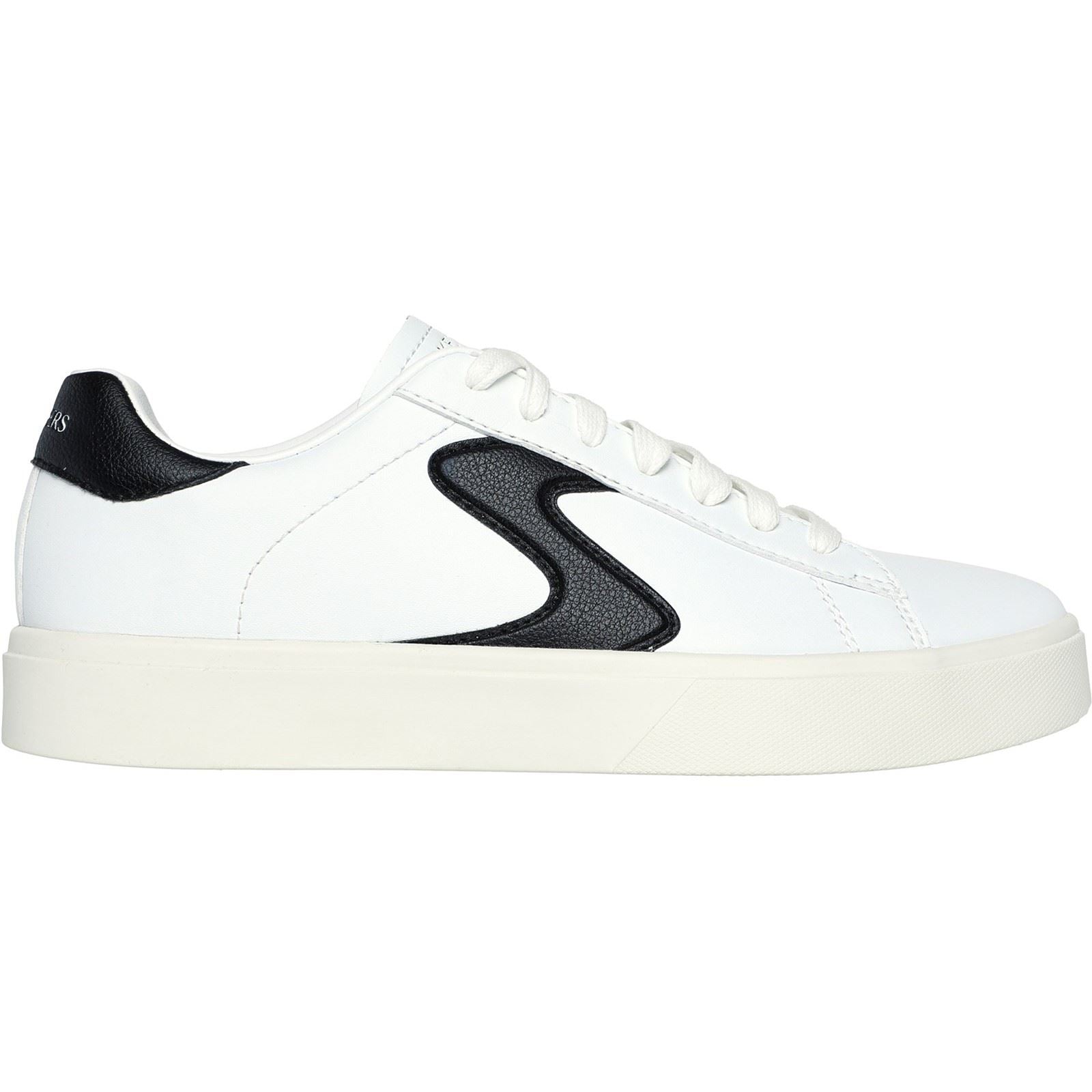 Skechers Eden LX - Beaming Glory Damen-Sneaker Aus Synthetik In Weiß/Schwarz
