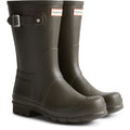 Hunter Original Short Wellington Boots Herren Gummistiefel In Schokoladenbraun