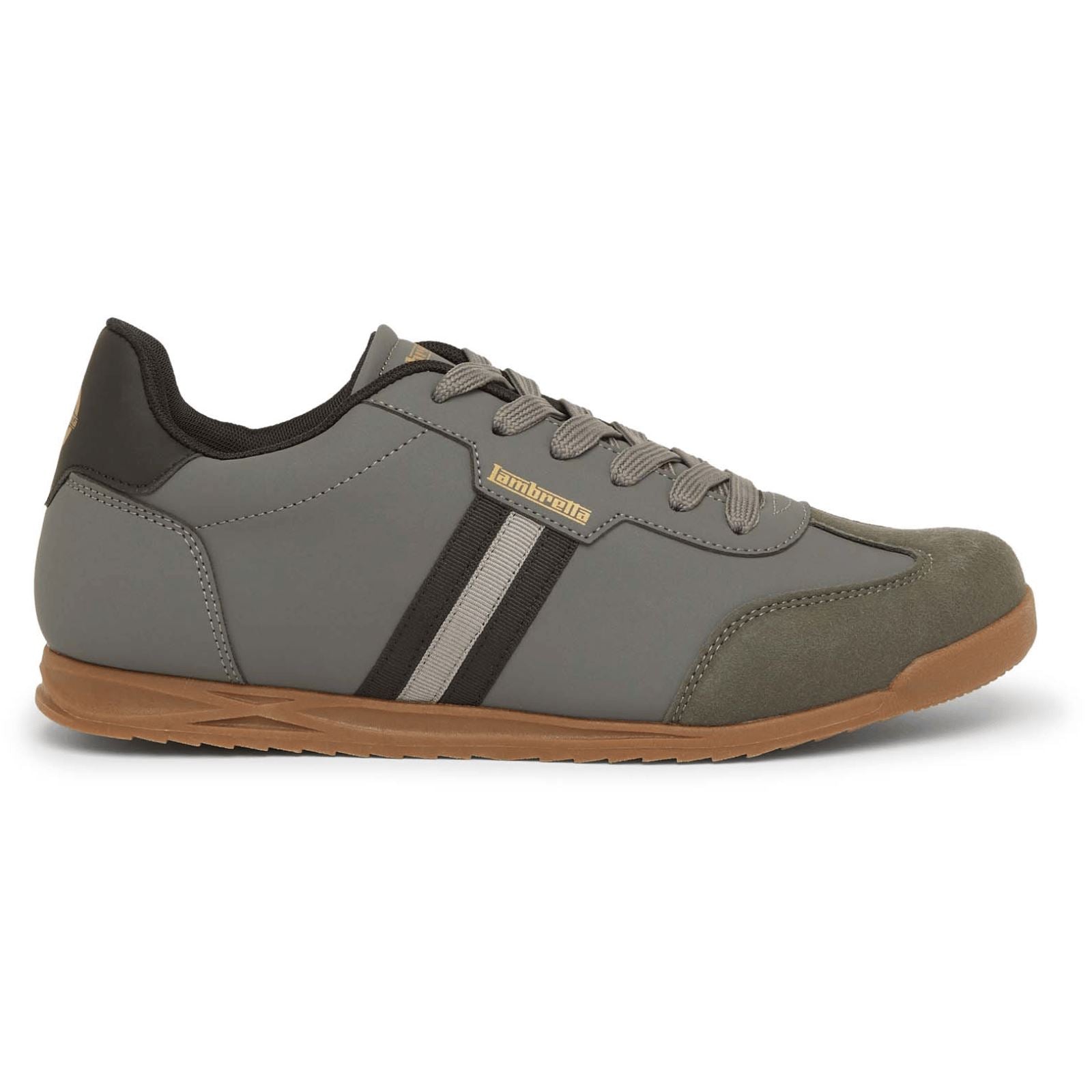Lambretta Tackle Herren Graue Turnschuhe