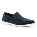 Ben Sherman Amarillo Herren Wildleder Mokassins In Blau