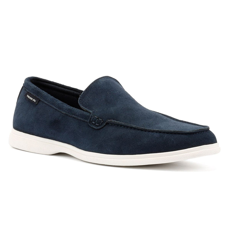 Ben Sherman Amarillo Herren Wildleder Mokassins In Blau
