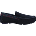 Hush Puppies Andreas Wildleder-Herren-Hausschuhe In Marineblau