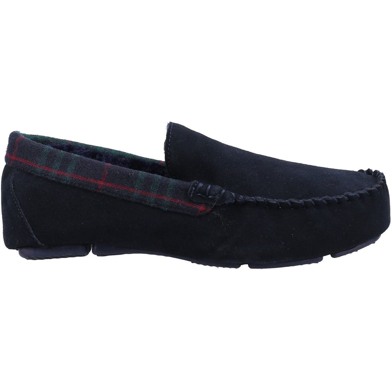Hush Puppies Andreas Wildleder-Herren-Hausschuhe In Marineblau