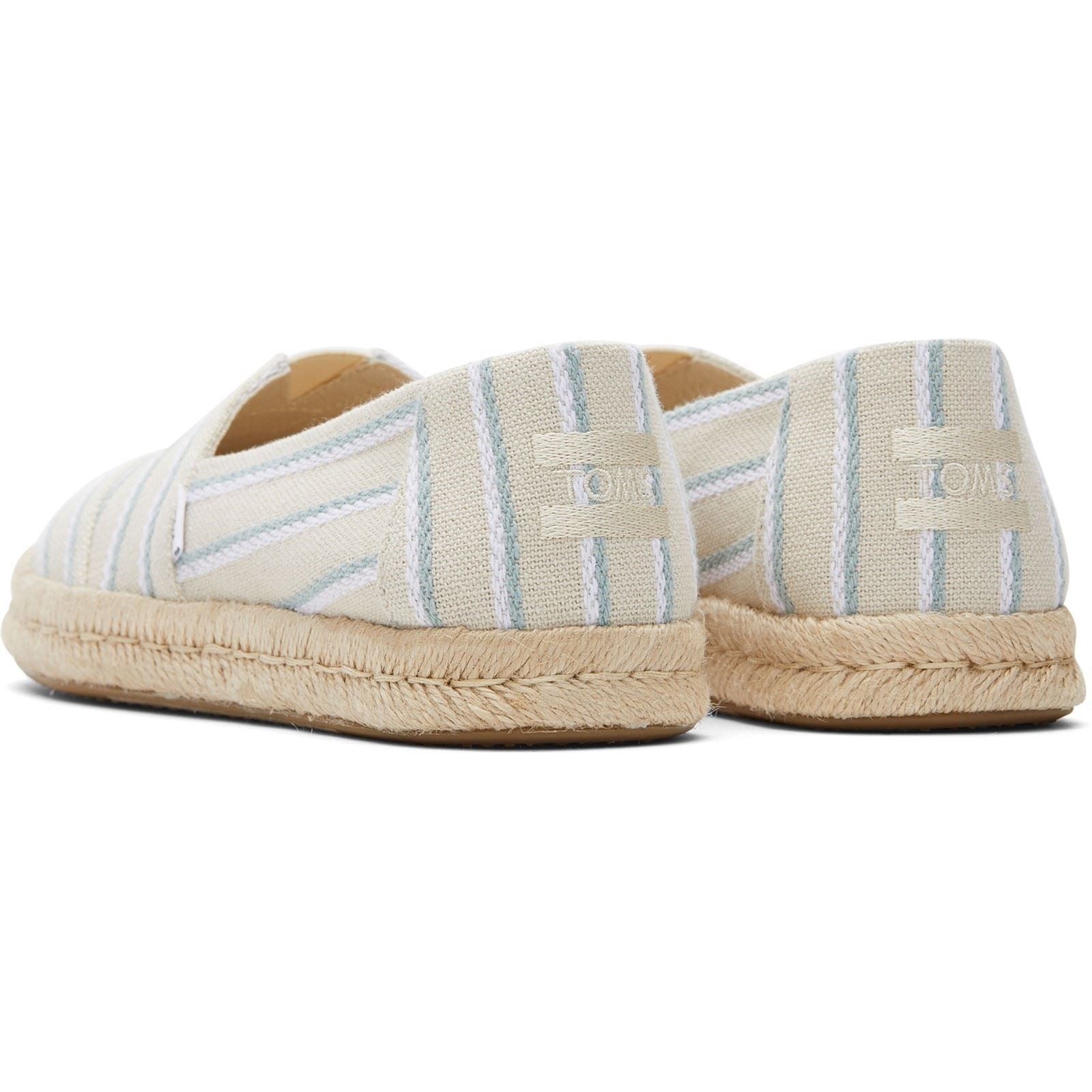 TOMS Alpargata Rope 2.0 Hundert Prozent Baumwolle Damen Fog Espadrilles