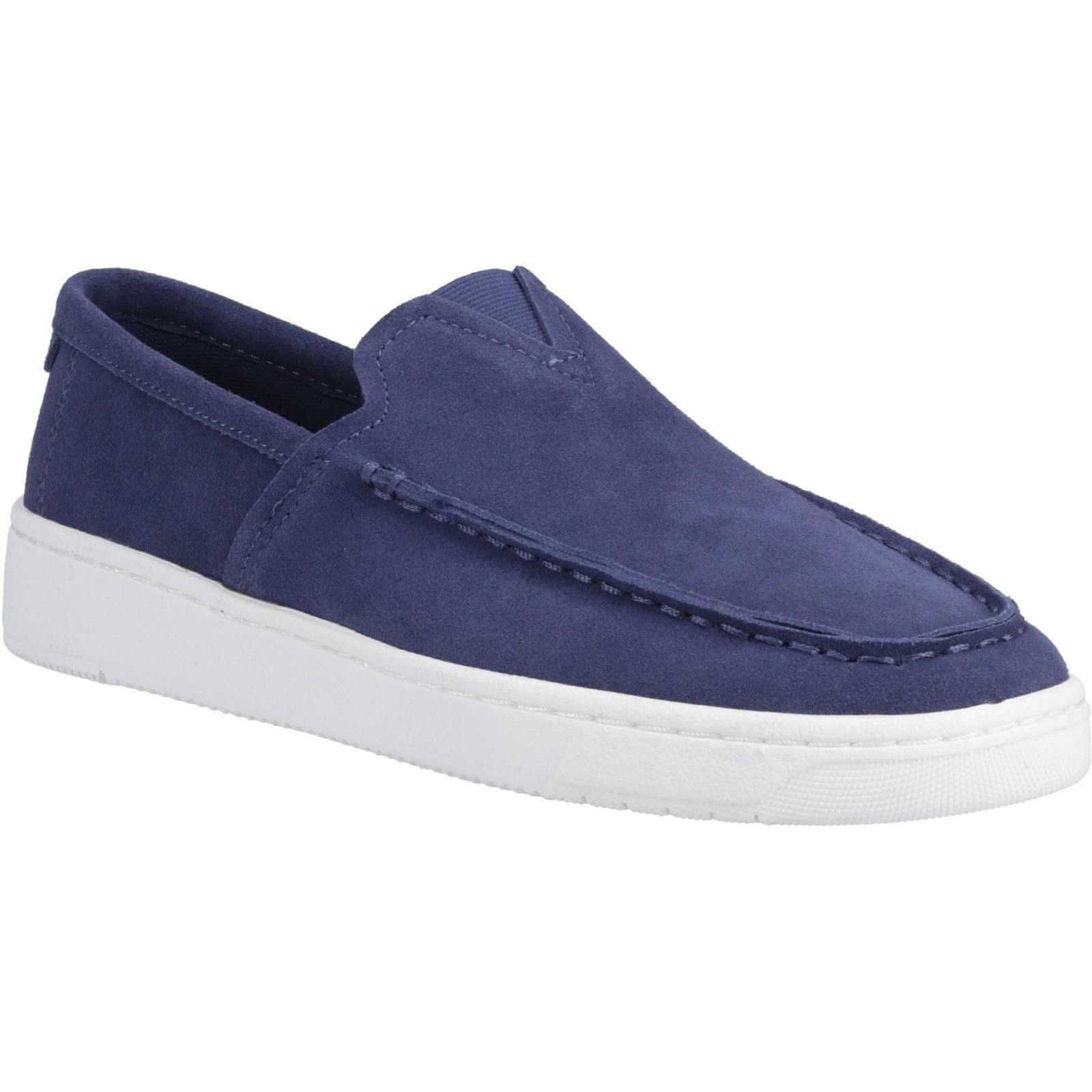 TOMS TRVL Lite Leder Herren Cadet Blau Espadrilles