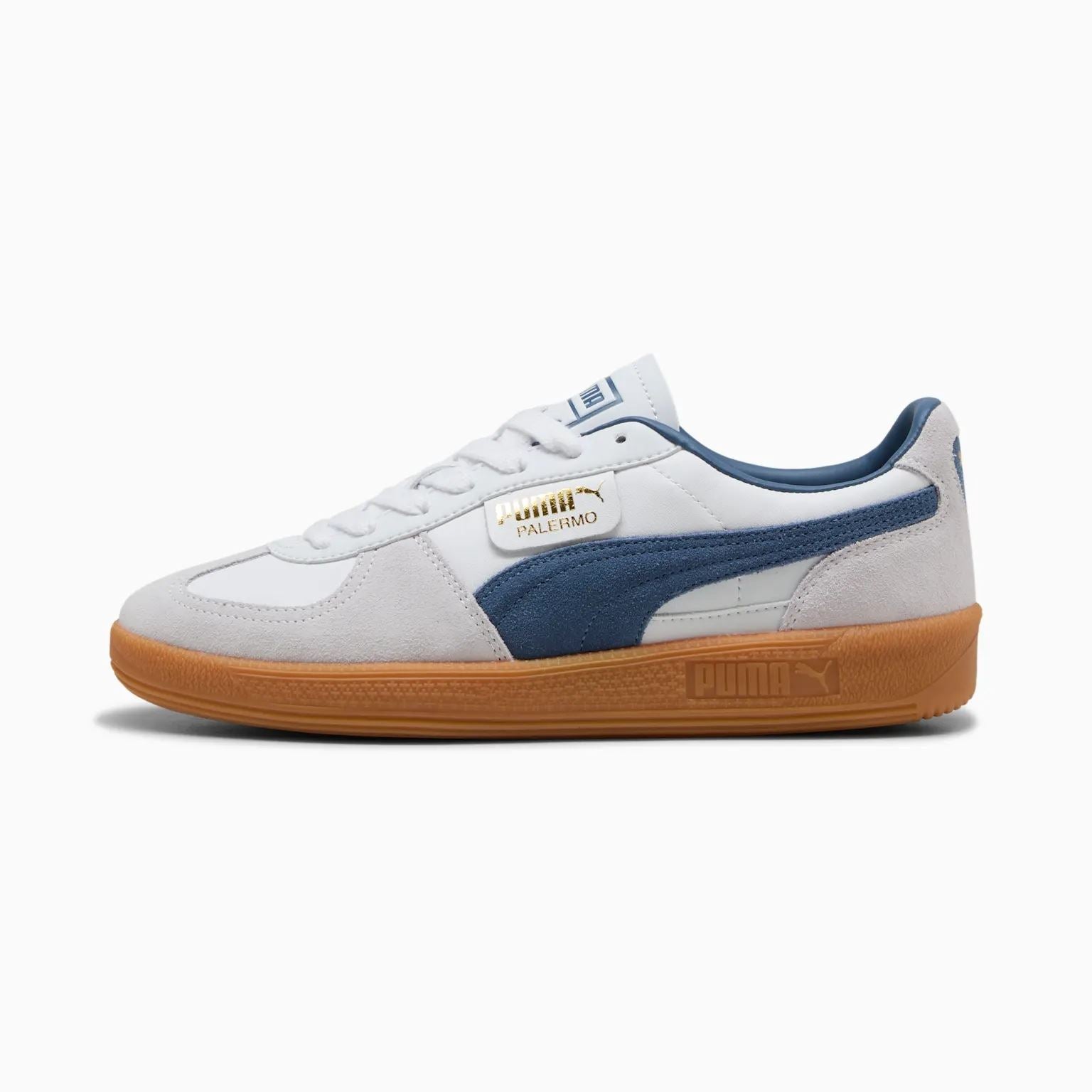 Puma Palermo Leder Herren Weiße Sneakers