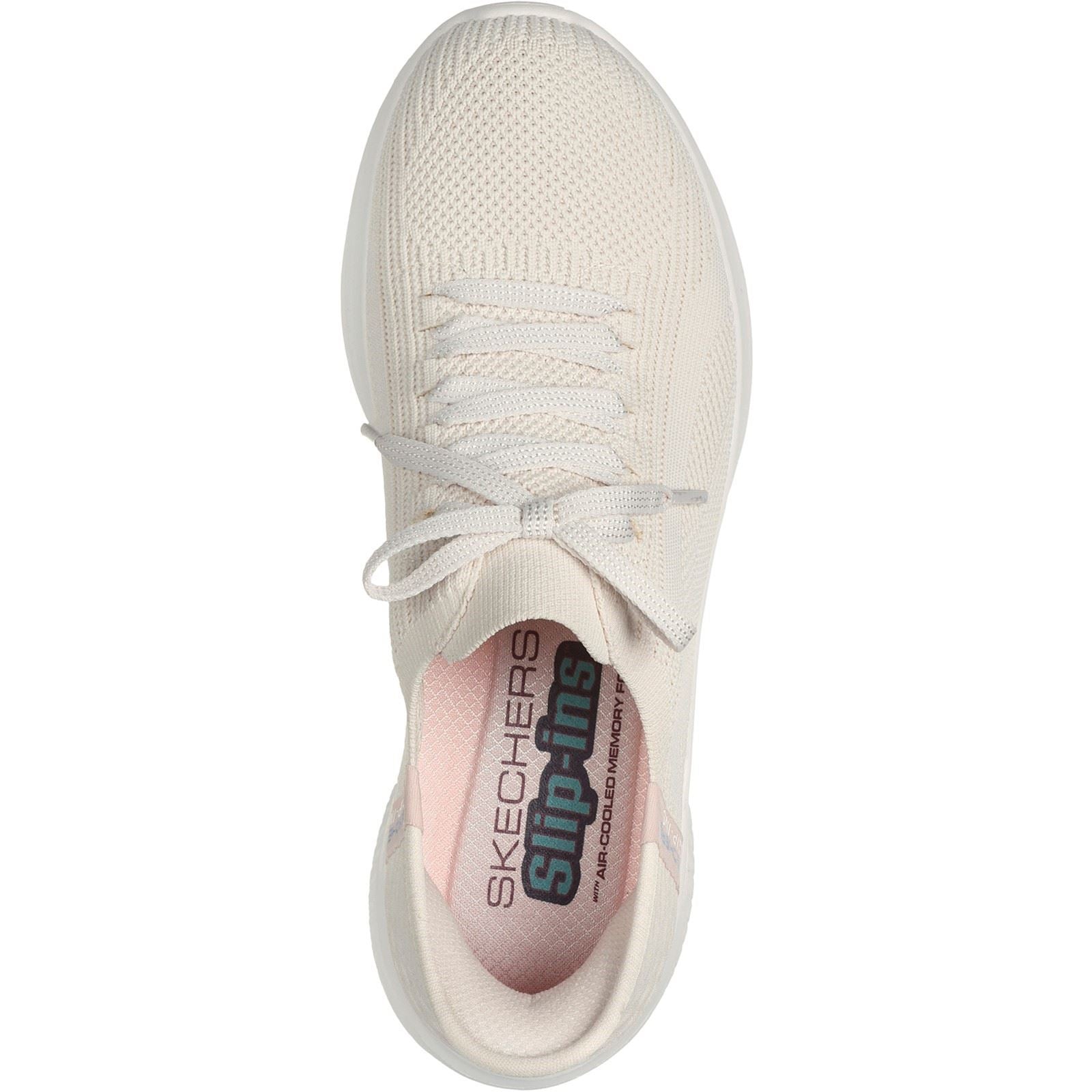 Skechers Ultra Flex 3.0 Brilliant Path Textile Damen Natur Sneakers