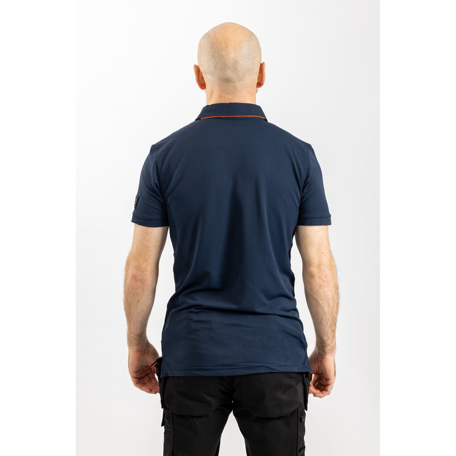 Helly Hansen Workwear Kensington Tech Herren Blaues Poloshirt