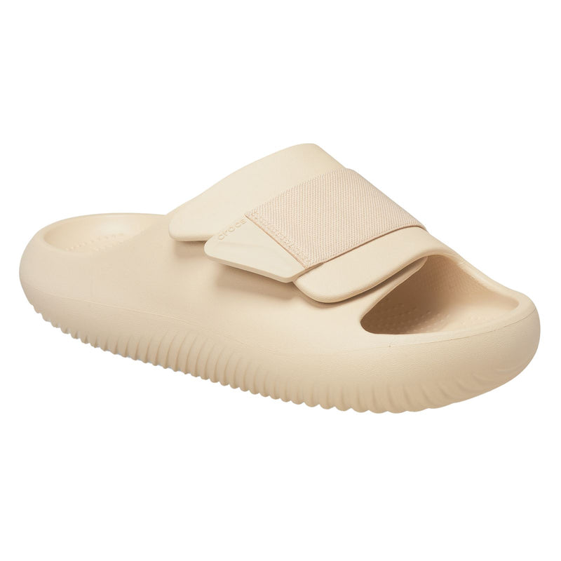 Crocs Mellow Luxe Slide Thermoplastische Shiitake-Sandalen