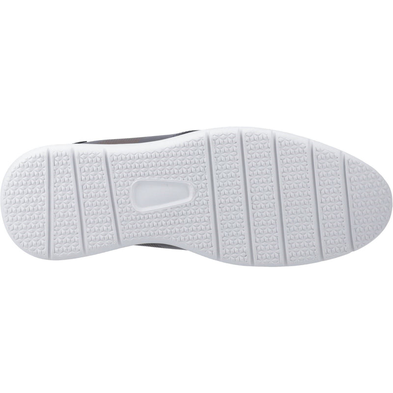 Pod Aston Leder Herren Marineblaue Schnürschuhe