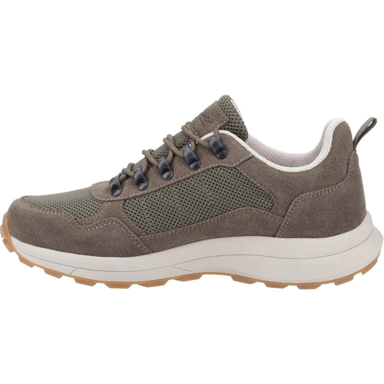 Cotswold Elmfield Wildleder Mesh Herren Sneaker In Khaki