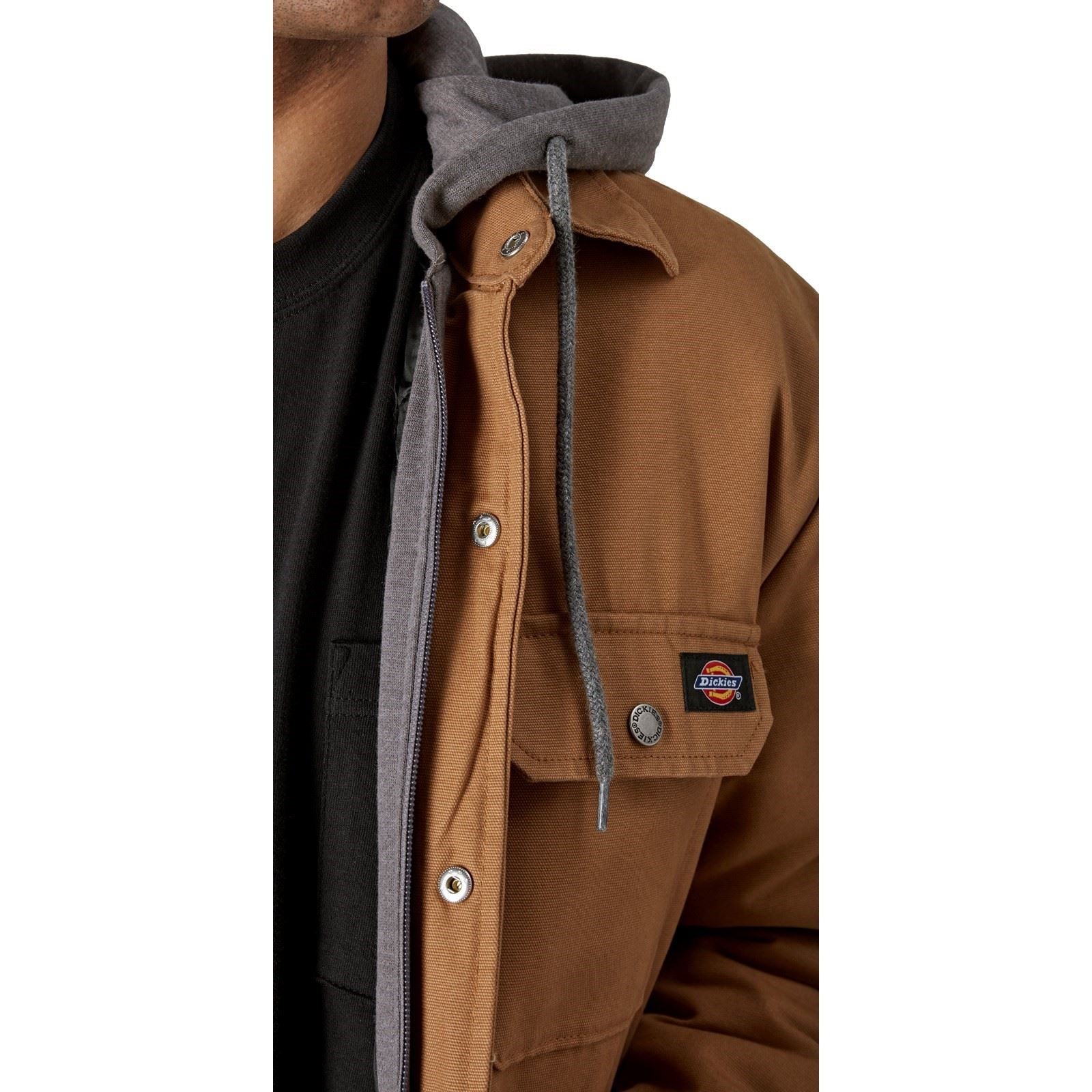 Dickies Duck Herren Braune Hemdjacke