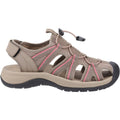 Cotswold Upton Damen Sandalen In Taupe/Rosa