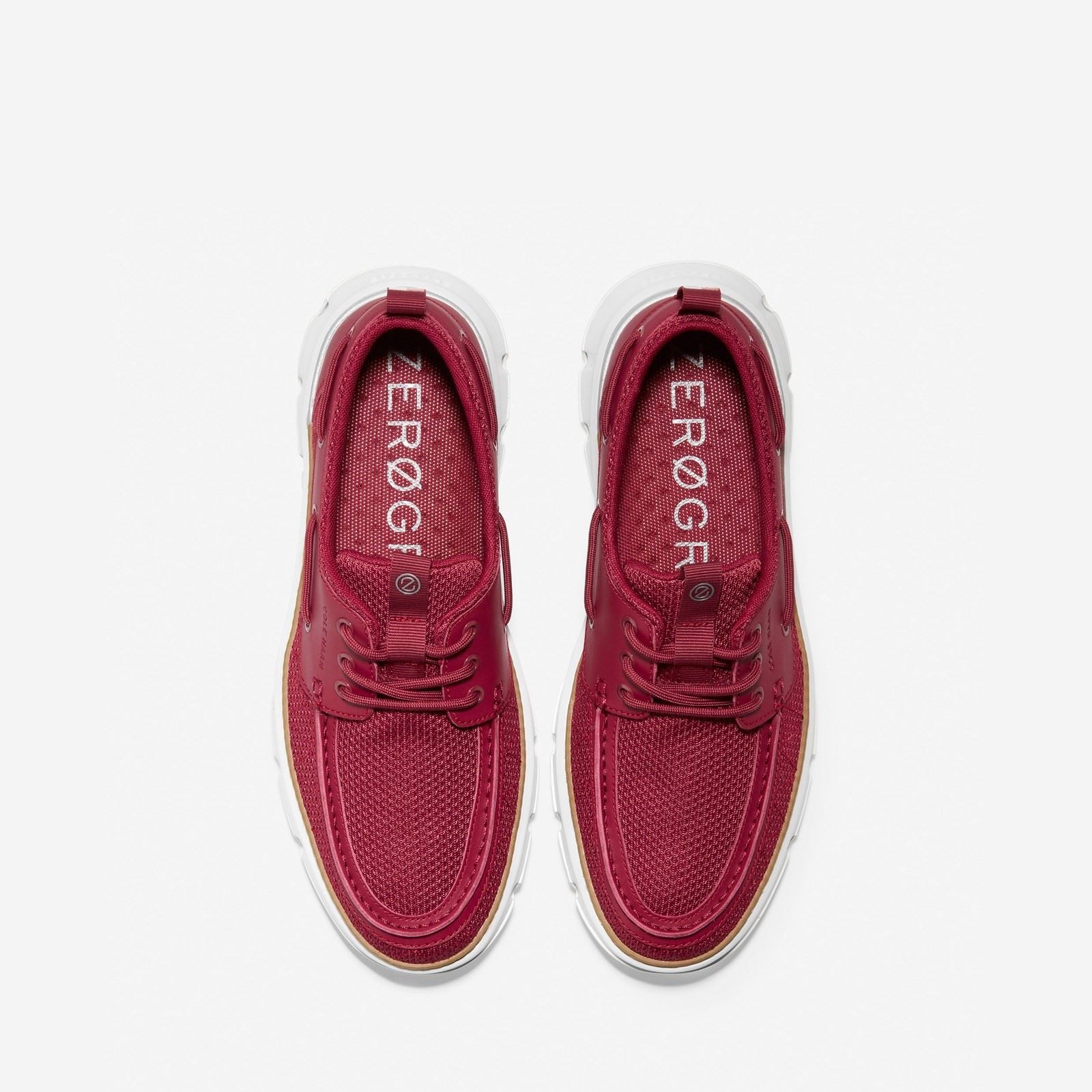 Cole Haan 4.ZeroGrand Regatta Herren Rote Bootsschuhe