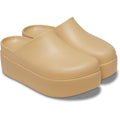 Crocs Dylan Thermoplastische Damen Pantoletten In Weizenfarbe