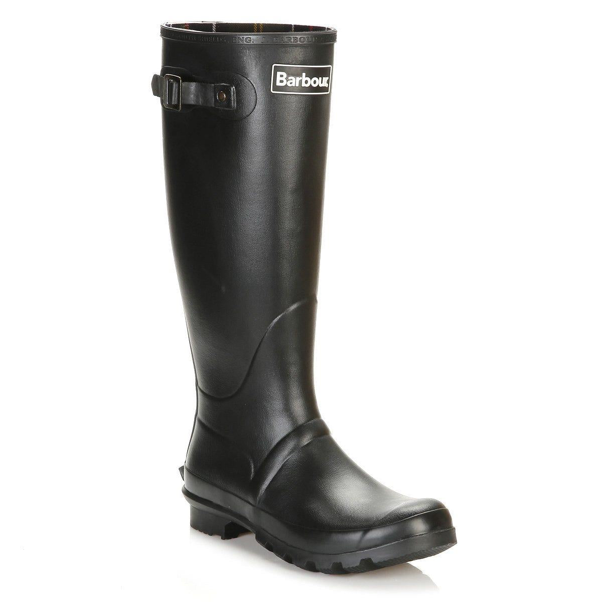 Barbour Bede Damen Gummistiefel In Schwarz