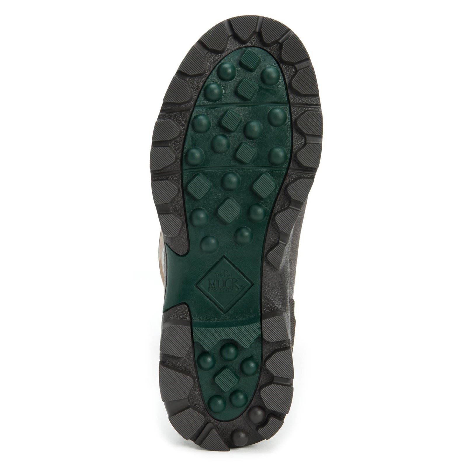 Muck Boots Derwent II Gummi Schwarz/Rinde Wellington-Stiefel