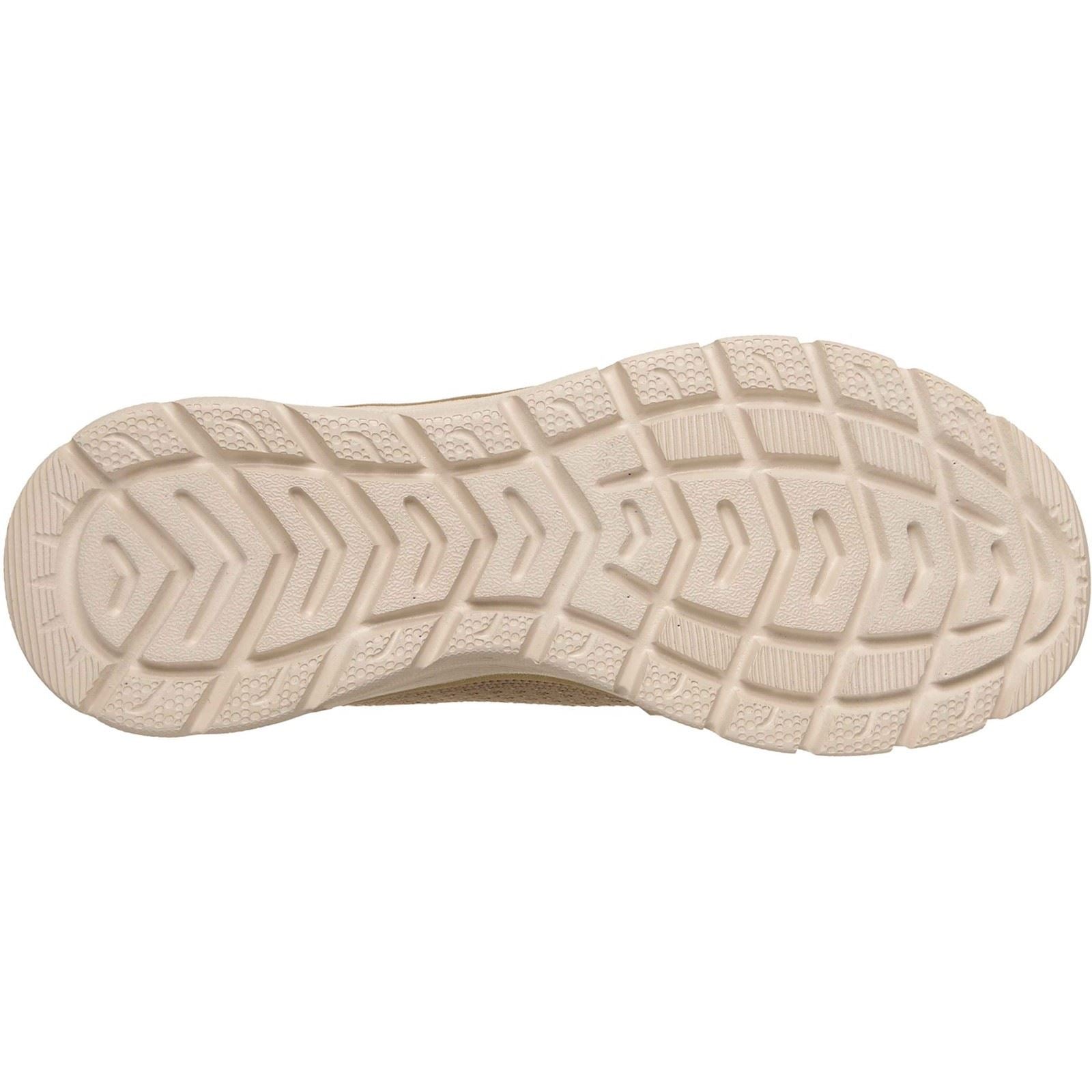 Skechers Fashion Fit 2.0 Polyester Damen Sneaker In Taupe/Gold