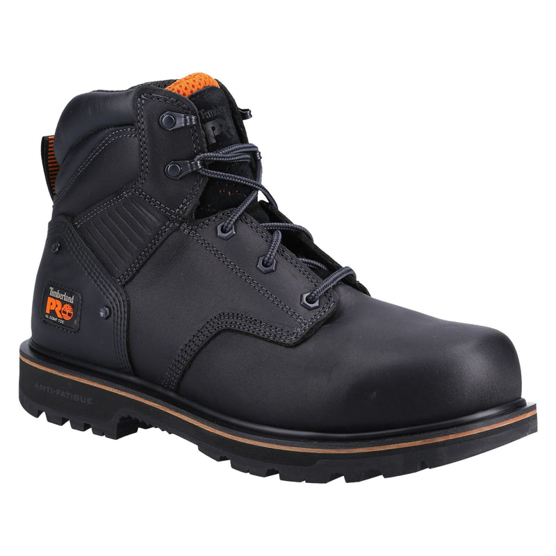 Timberland Pro Ballast Leder Schwarze Sicherheitsstiefel