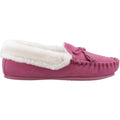 Hush Puppies Agnes Damenhausschuhe aus Wildleder in Rosa