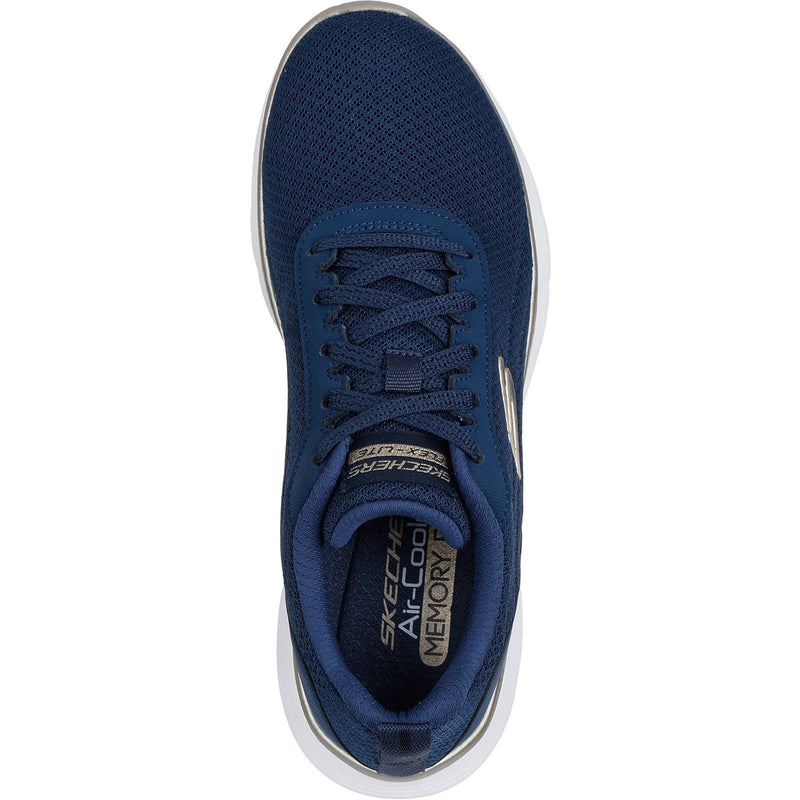 Skechers Flex Appeal 5.0 Uptake Damen Sneaker In Marineblau/Gold
