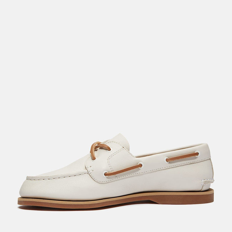Timberland Classic 2 Eye Damen Schuhe Aus Leder In Weiß
