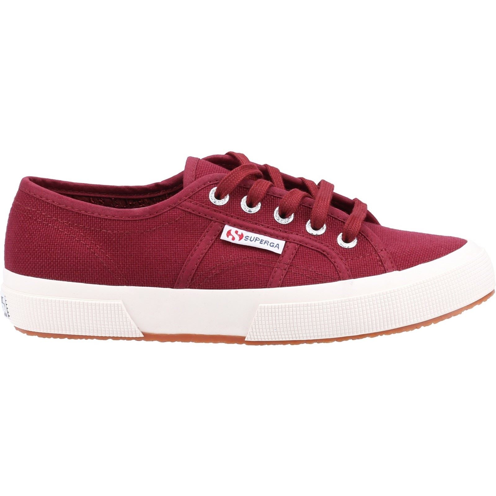 Superga 2750 Cotu Classic 100% Baumwolle Damen Dunkel Bordeaux Sneakers