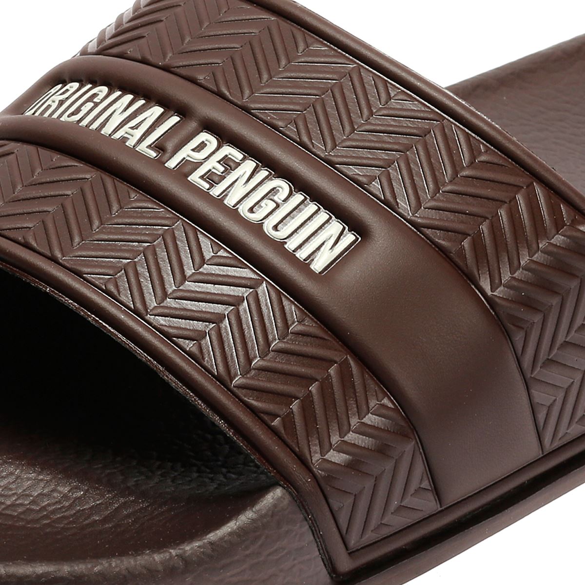 Penguin Paradise Herren Braune Sandalen