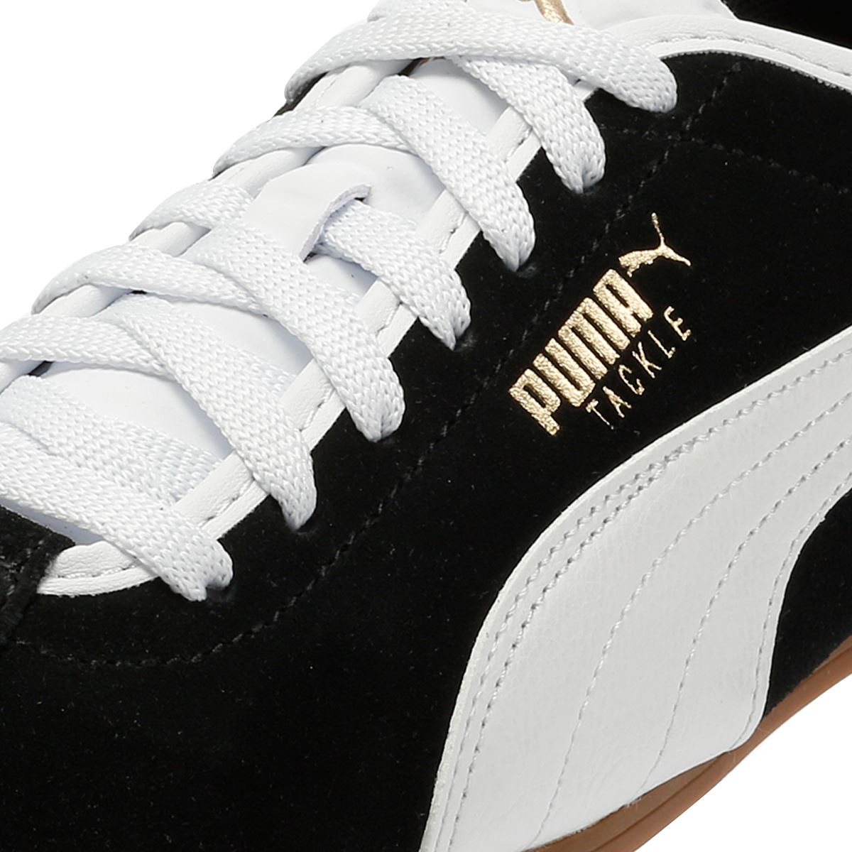 Puma Tackle Wildleder Damen Schwarz Sneakers