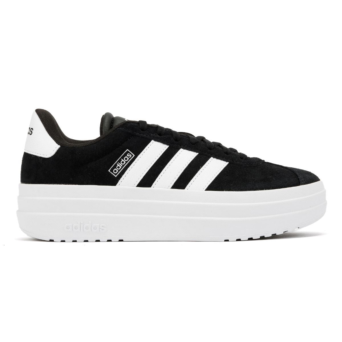 Adidas VL Court Bold Damen Sneaker Aus Schwarzem Leder