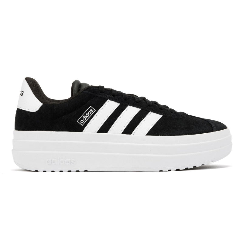 Adidas VL Court Bold Damen Sneaker Aus Schwarzem Leder