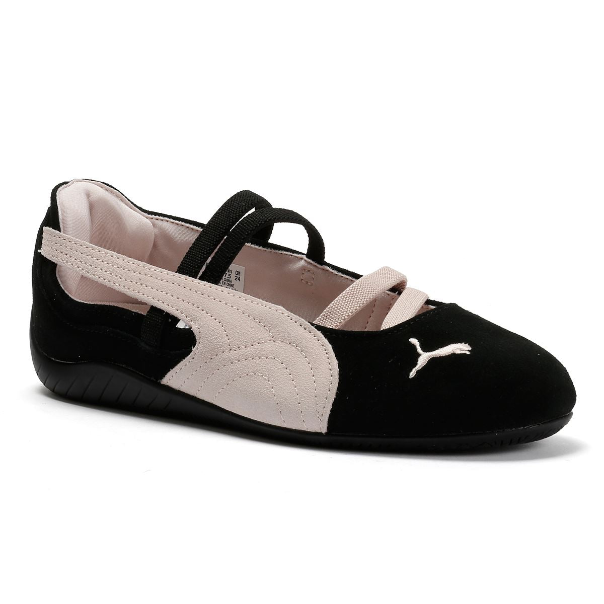 Puma Speedcat Ballet SD Wildleder Damen Schwarze Schuhe