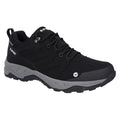 Hi-Tec Saunter WP Polyester Mesh Herren Wanderschuhe In Schwarz