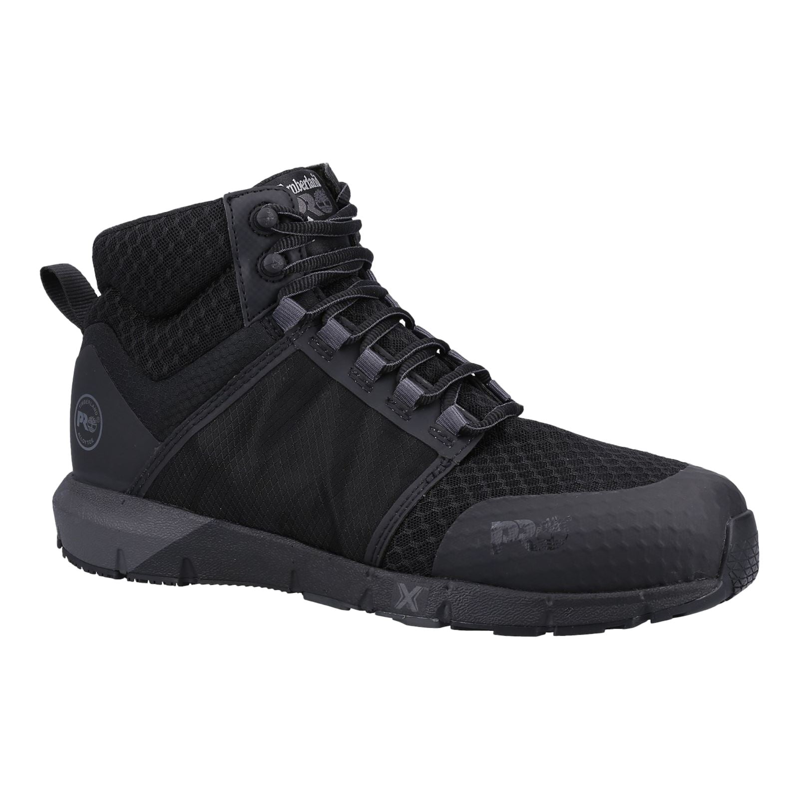 Timberland Pro Radius Textile Schwarze Farbe Sicherheitsstiefel