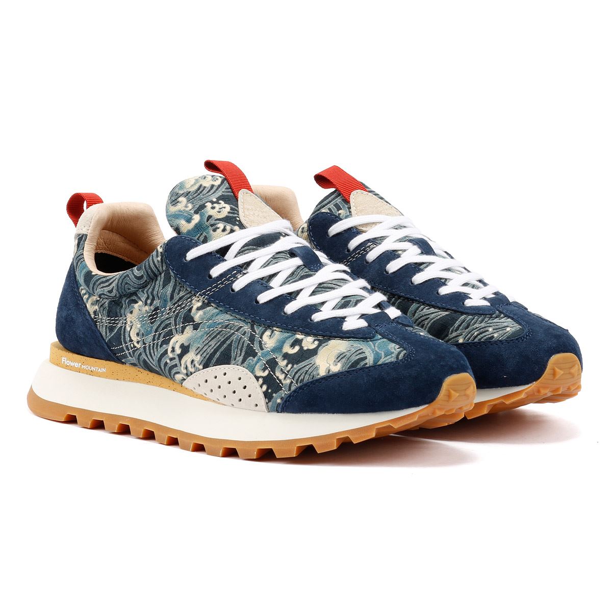 Flower Mountain New Asuka Blau Sneakers