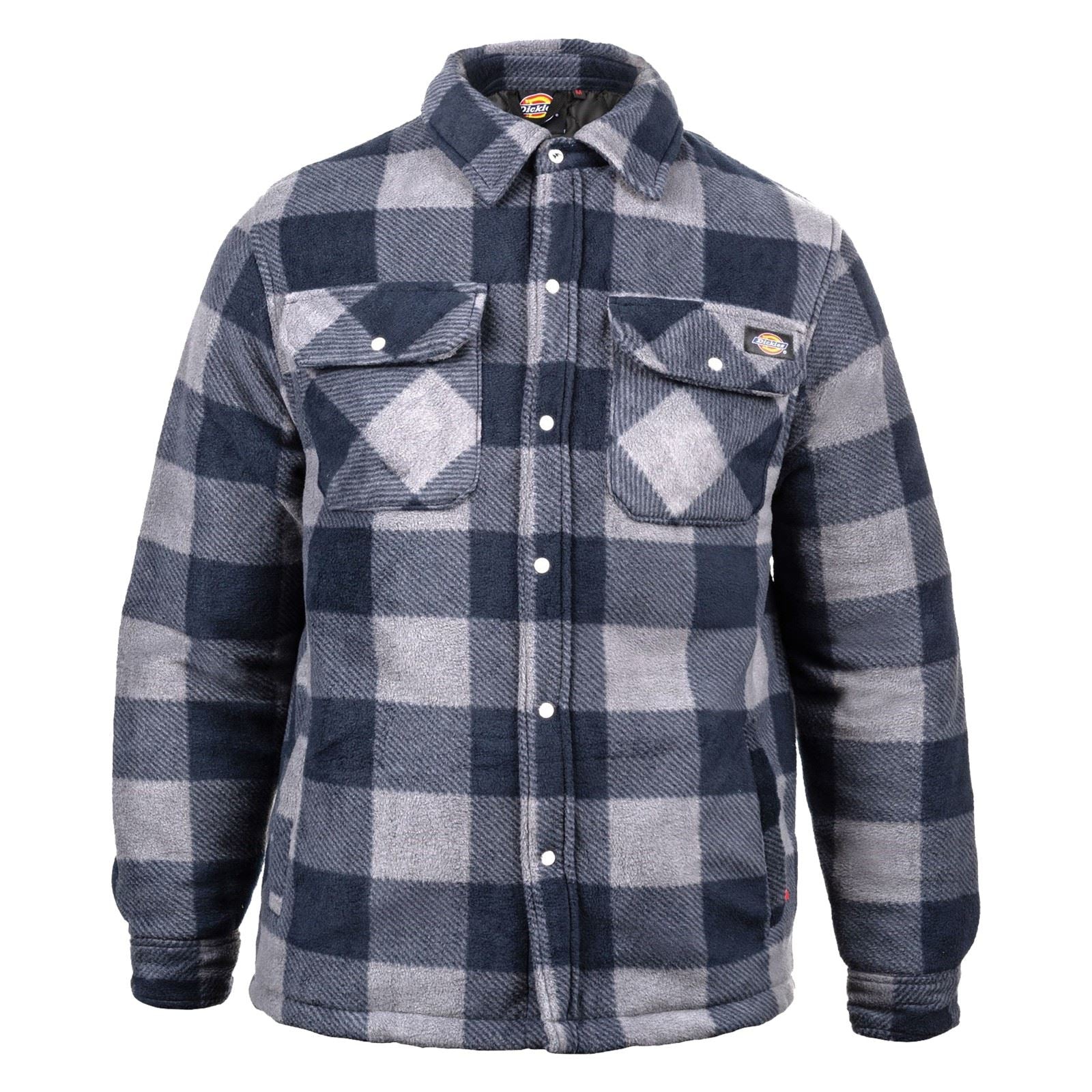 Dickies Portland Polyester Herren Blau Freizeithemd