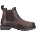 Cotswold Pamington Damen Chelsea Stiefel aus braunem Leder