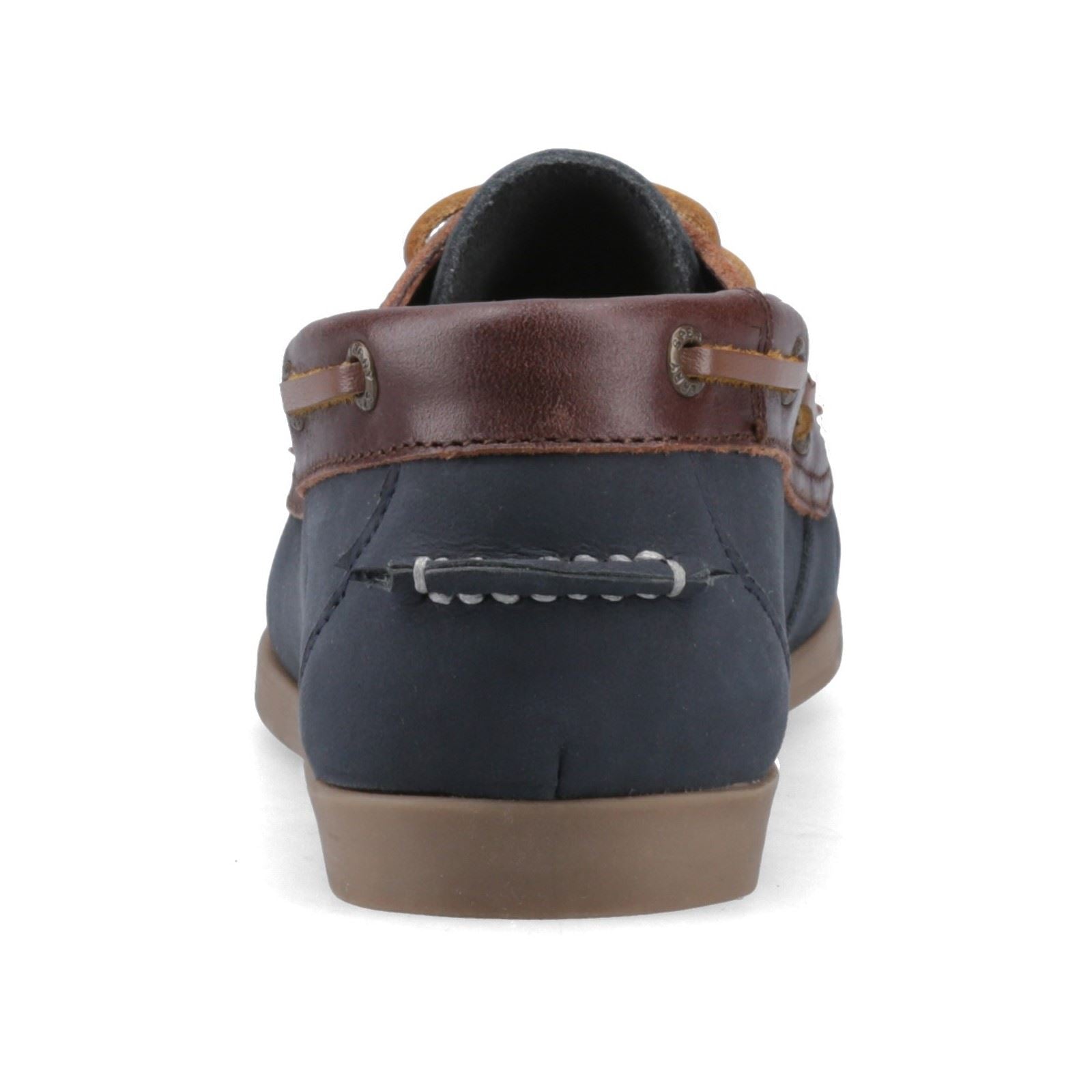 Sperry Balboa 2 Eye Boat Nubuk Damen Marine/Braune Bootsschuhe