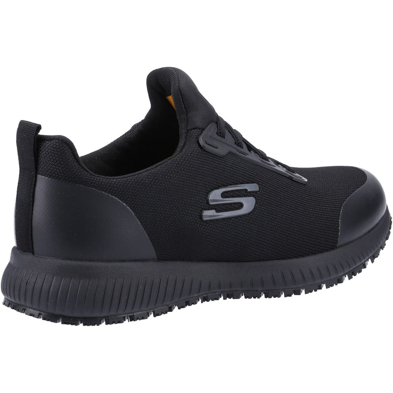 Skechers Workwear Squad Sr Wide Textil Damen Schwarze Sicherheits Sneakers
