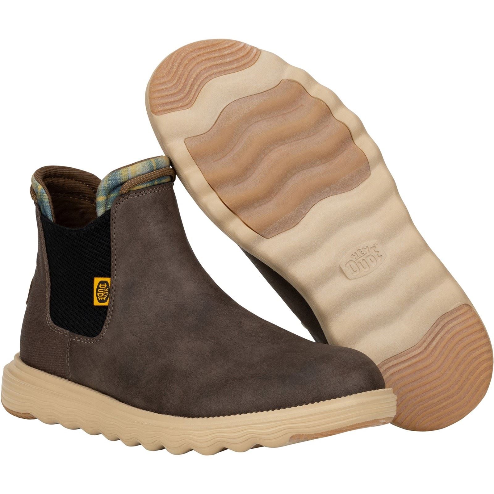 HEYDUDE Branson Classic Herren Wüstebraune Stiefel