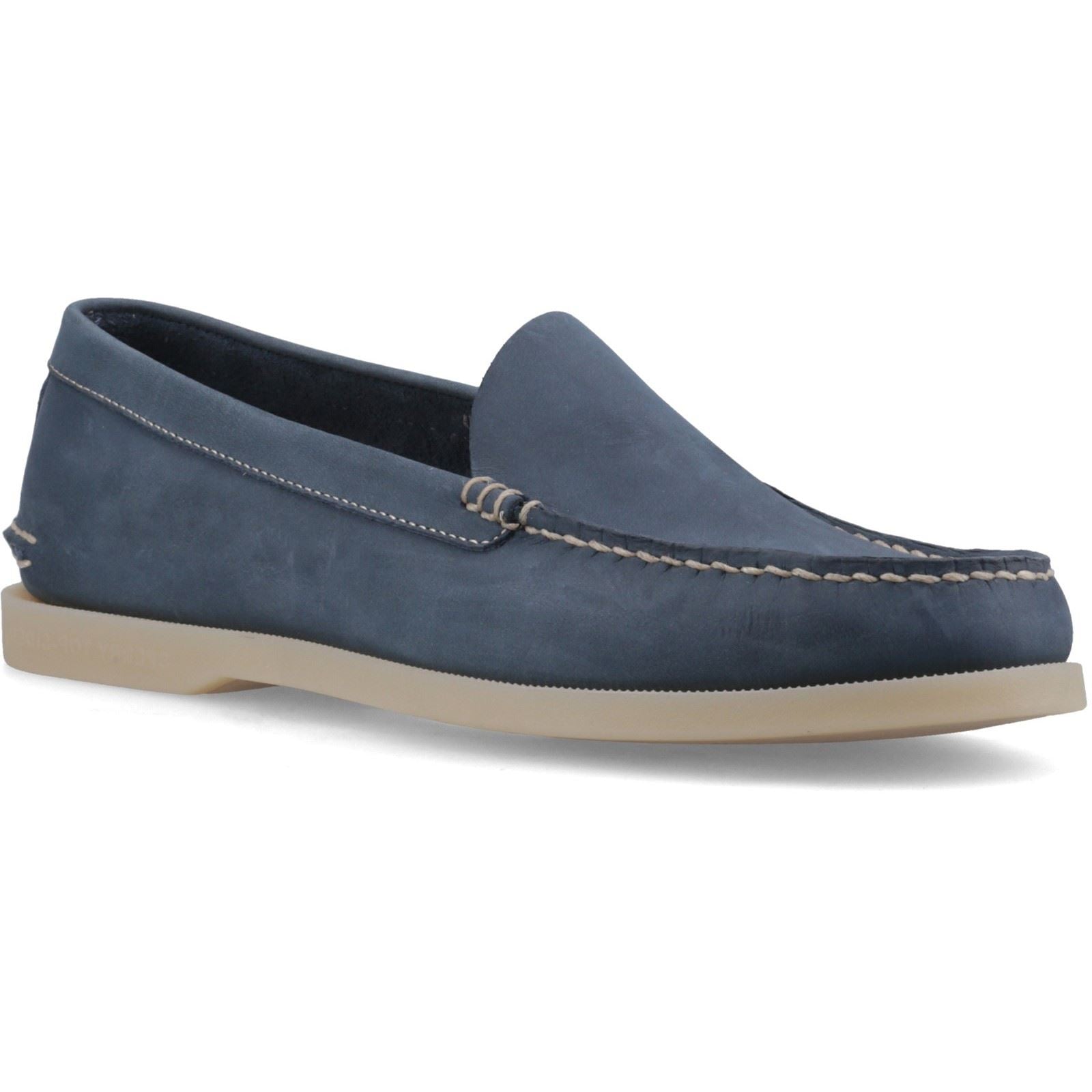 Sperry Authentic Venetian Leder Herren Marineblaue Freizeitschuhe