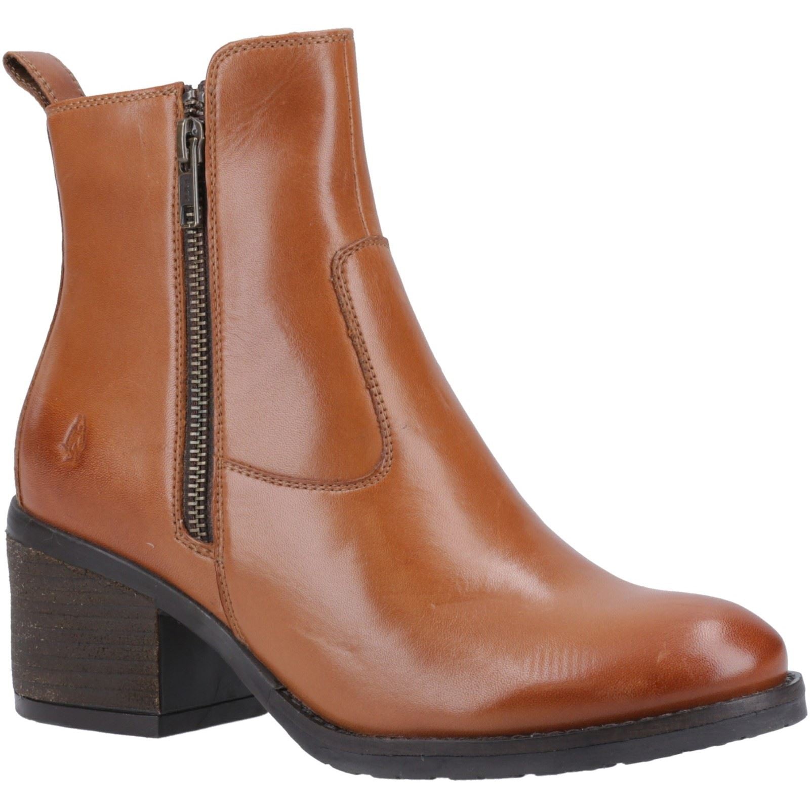 Hush Puppies Helena Leder Damen Stiefeletten In Beige