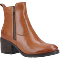 Hush Puppies Helena Leder Damen Stiefeletten In Beige