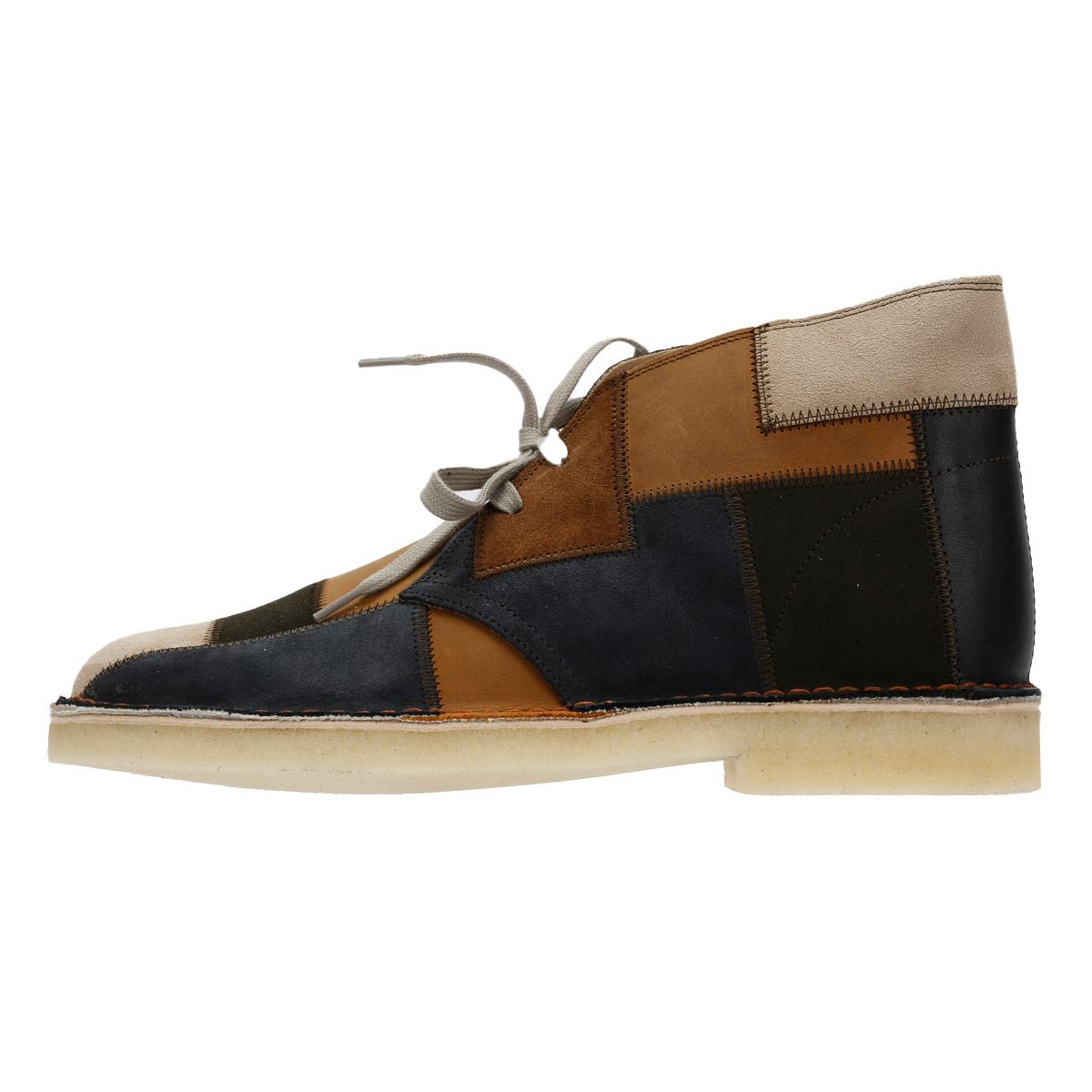 Clarks Originals Desert Patch Herren Stiefel Aus Wildleder In Braun