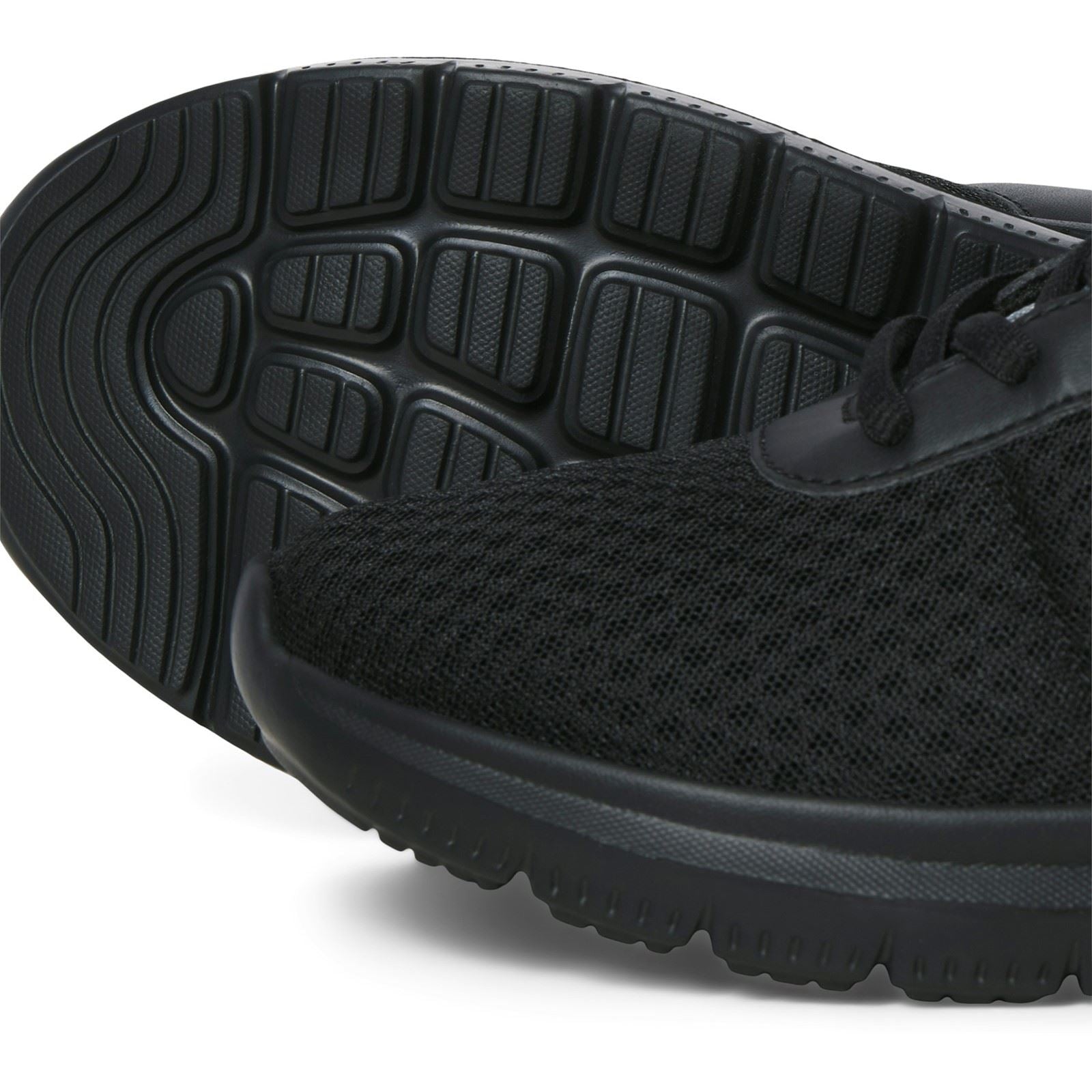 Jack & Jones Taylor Mesh Polyurethan Herren Schwarze Sneakers