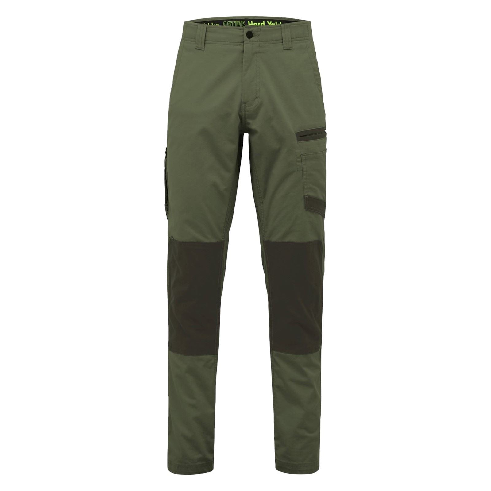 Hard Yakka Raptor Active Baumwoll Herren Grün Outdoor Hosen