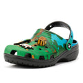 Crocs Minecraft Classic Grüne Sandalen