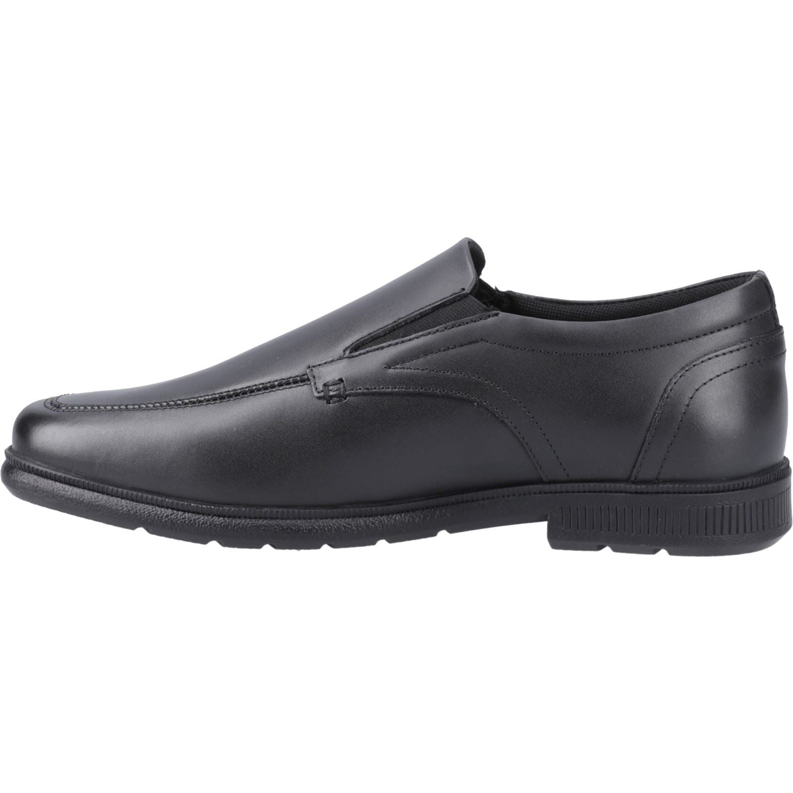 Pod Carpenter Lederslipper In Schwarz Für Jungen