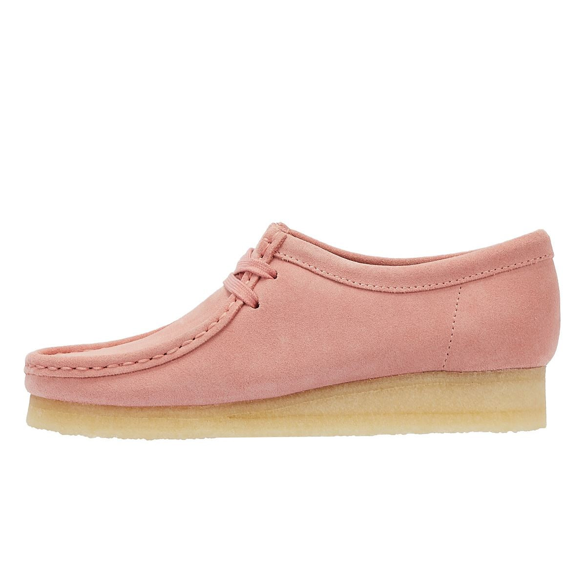 Clarks Originals Wallabee Damen Wildlederschuhe In Altrosa