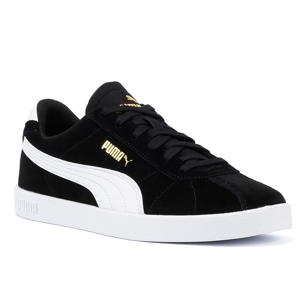 Puma Club II Schwarze Wildleder-Sneakers